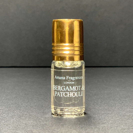 Bergamot & Patchouli Oil Based Perfume